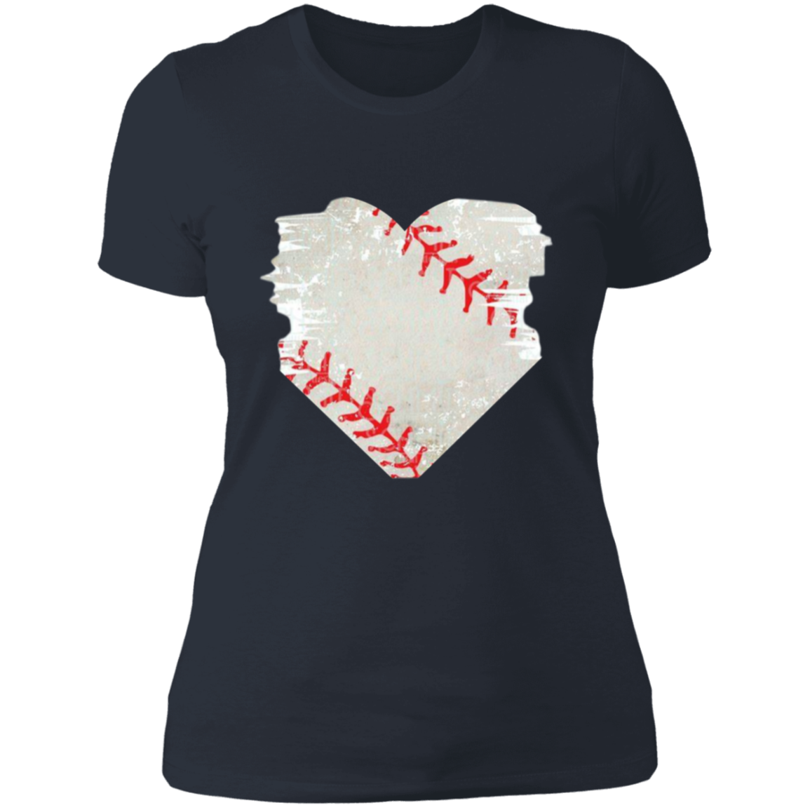 Heart Baseball Women's Shirt