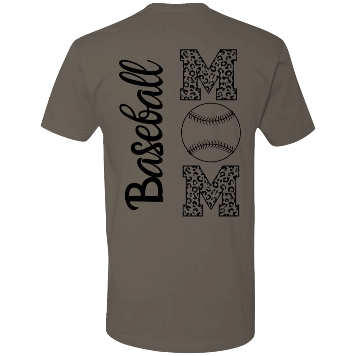 Baseball Mom | Front and Back T-Shirt