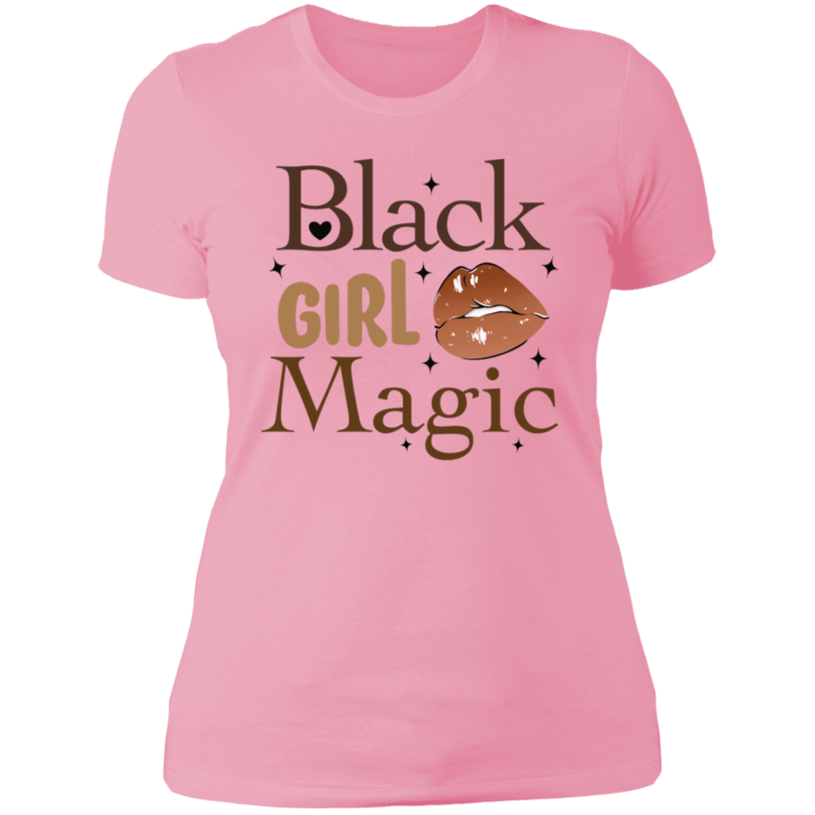 Black Girl Magic Boyfriend Style T-Shirt