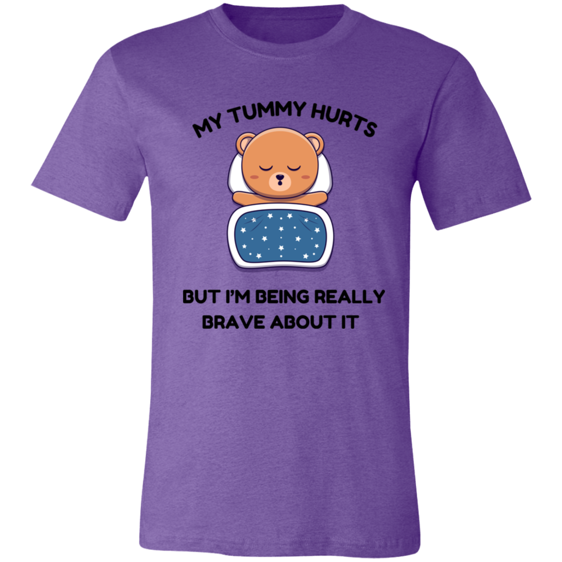 My Tummy Hurts Unisex Bear T-Shirt