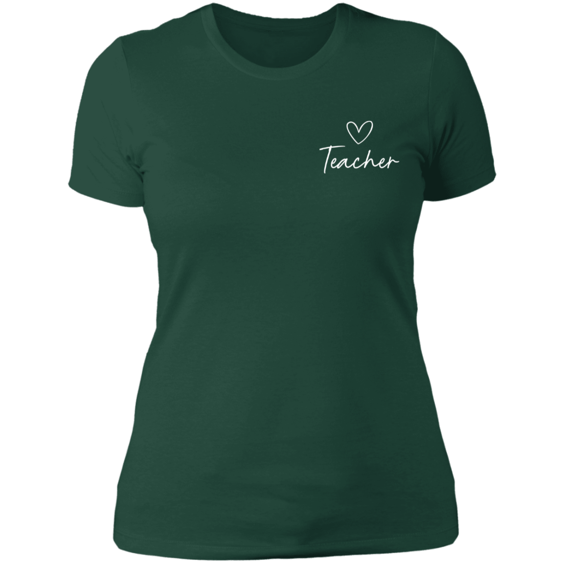 Teacher w/ Heart Women's Shirt