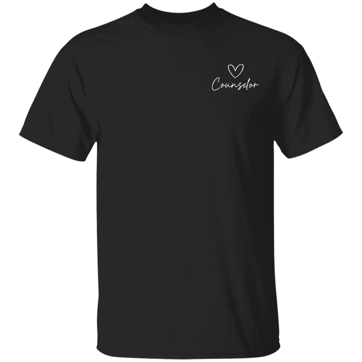 Counselor w/ Heart T-Shirt