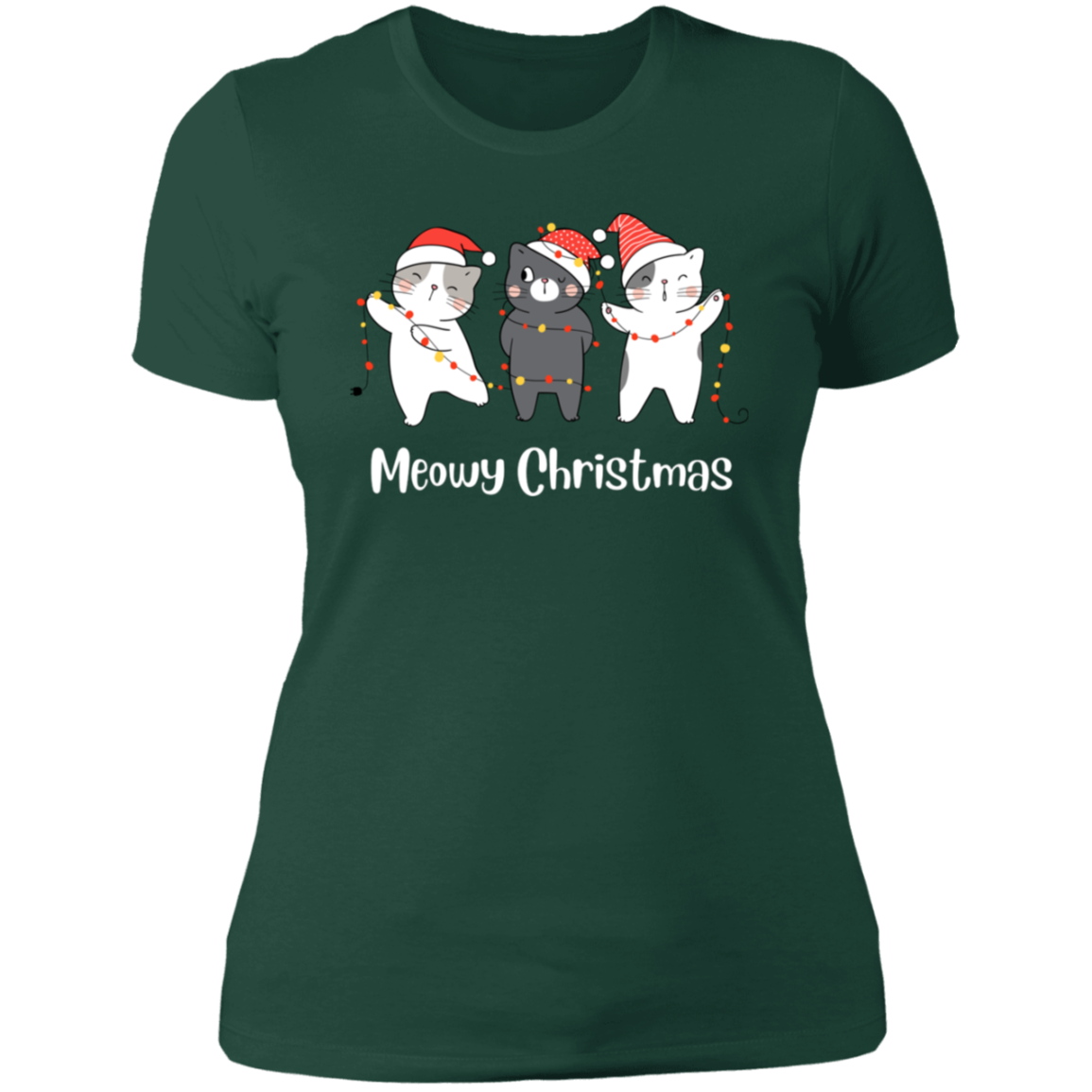 Meowy Christmas Shirt