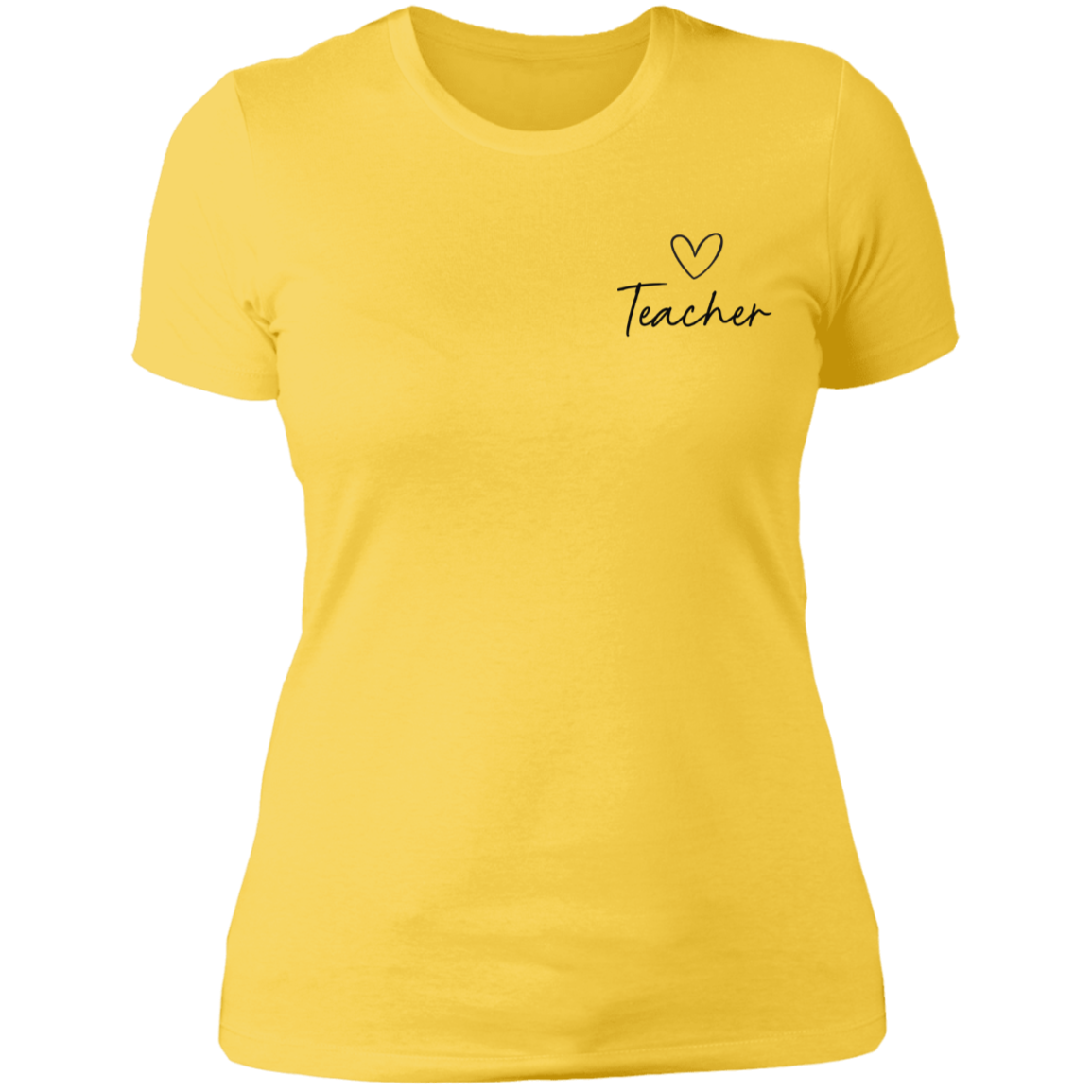 Teacher w/ Heart Women's Shirt