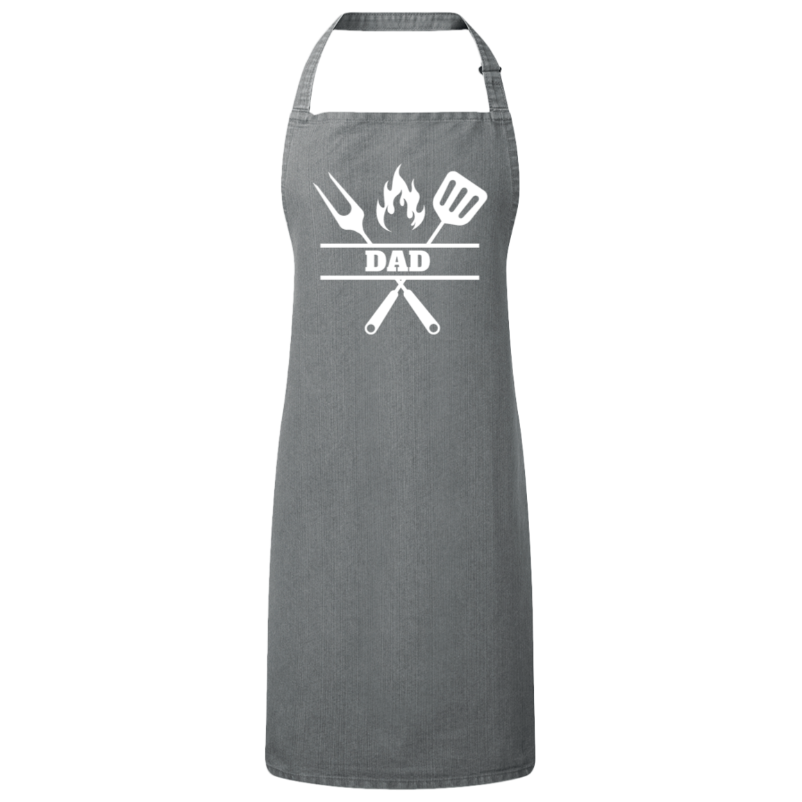 Dad Grilling Apron | White Image