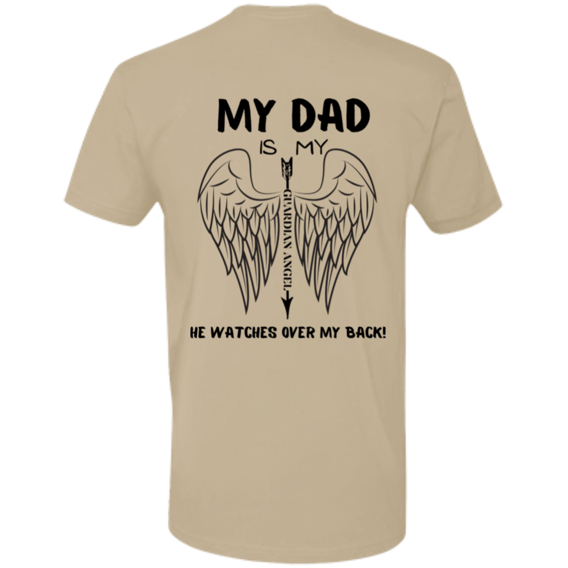 My Dad Is My Guardian Angel T-Shirt