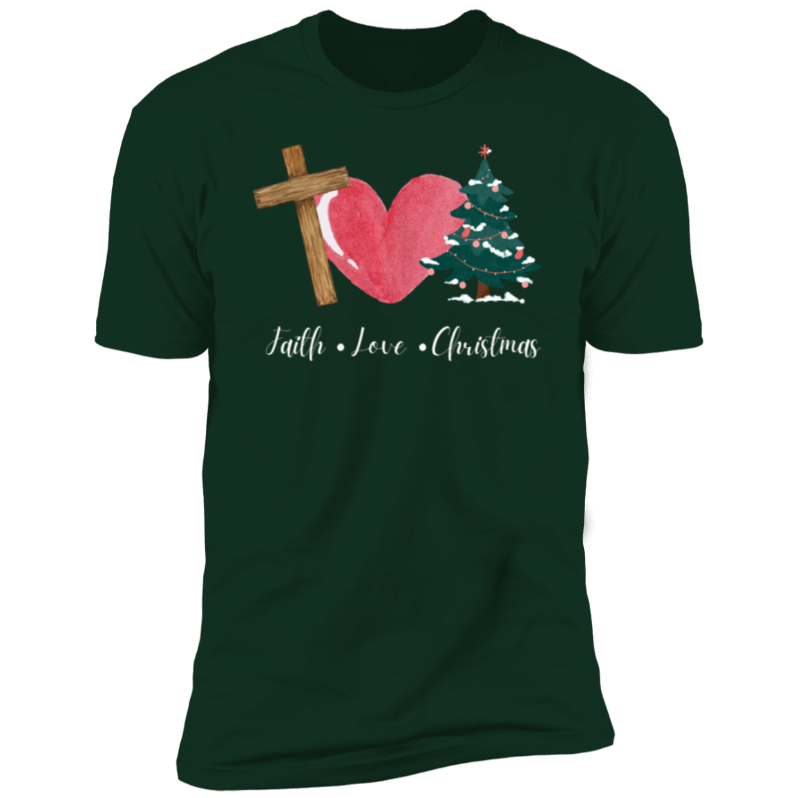 Faith Love Christmas Shirt