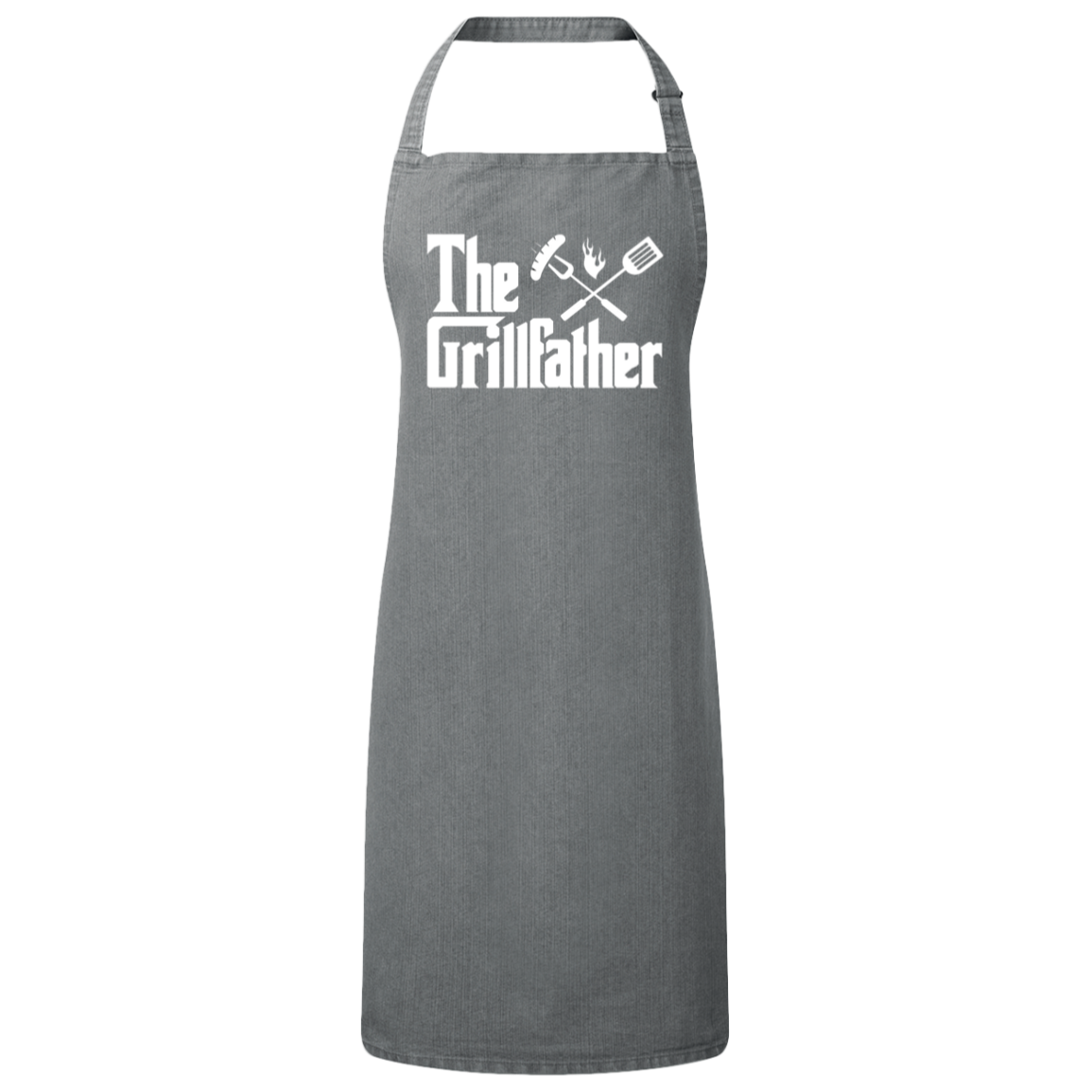 The Grill Father Apron | Black