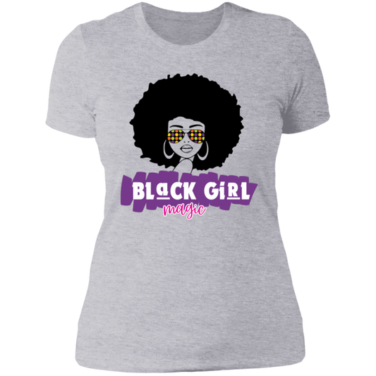 Black Girl Magic Boyfriend Style T-Shirt