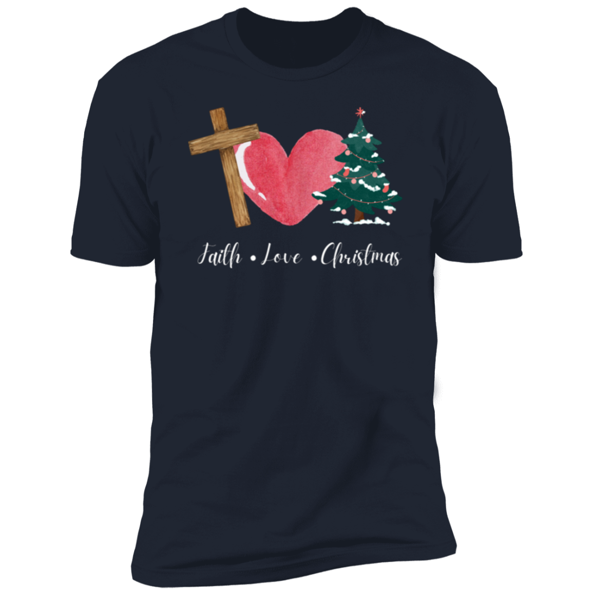 Faith Love Christmas Shirt