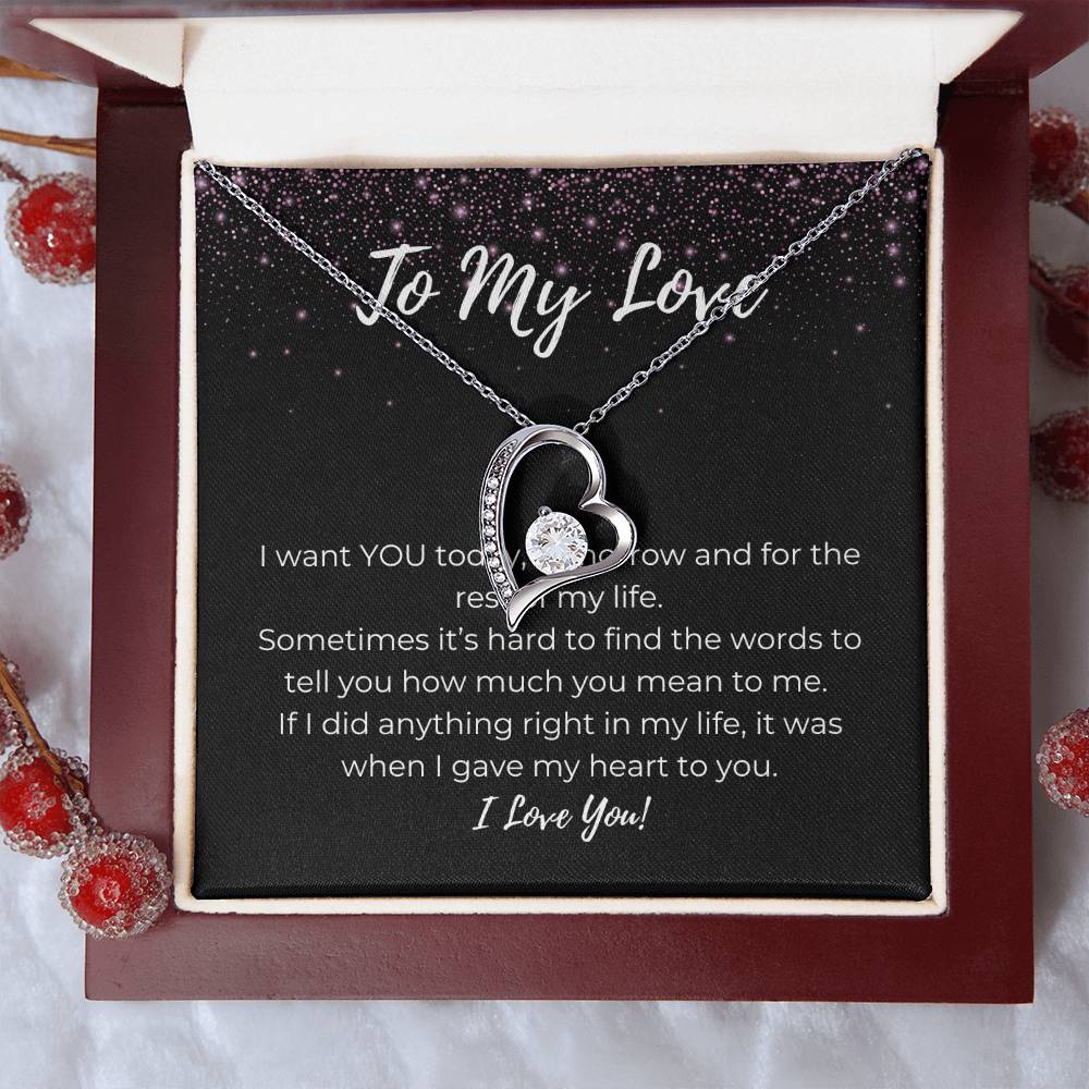 To My Love | Forever Love Necklace