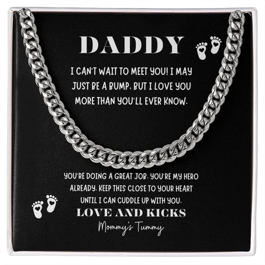 Daddy To Be | Cuban Link Necklace