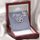 Mom To Be l Interlocking Hearts Necklace l Mother's Day Gift l Birthday Gift l Rose Gold