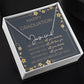 Graduation Cursive Name Necklace w/ Message Card