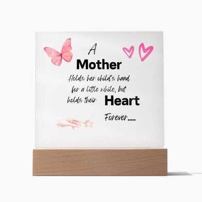 Acrylic Plaque for Mother | Mother's Day Gift