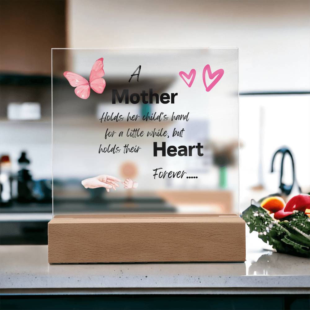 Acrylic Plaque for Mother | Mother's Day Gift