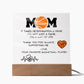 Basketball Mom Acrylic Plaque | Mother's Day Gift
