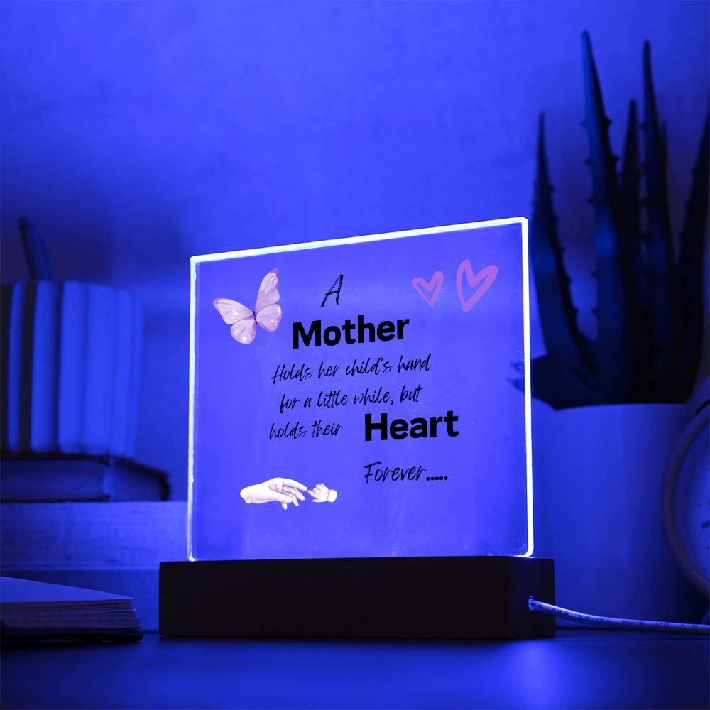 Acrylic Plaque for Mother | Mother's Day Gift