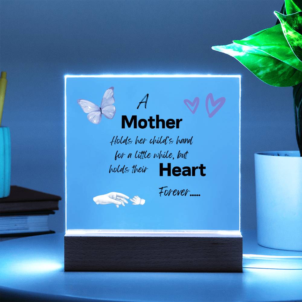 Acrylic Plaque for Mother | Mother's Day Gift