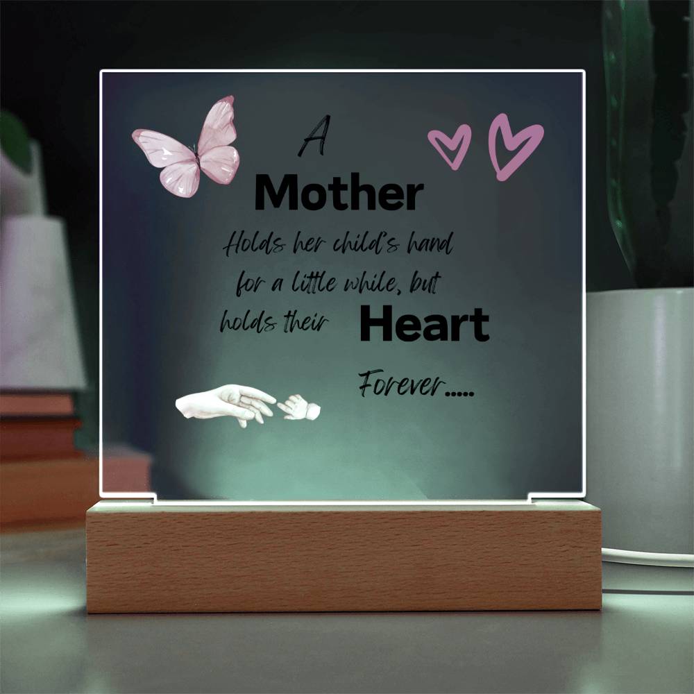 Acrylic Plaque for Mother | Mother's Day Gift