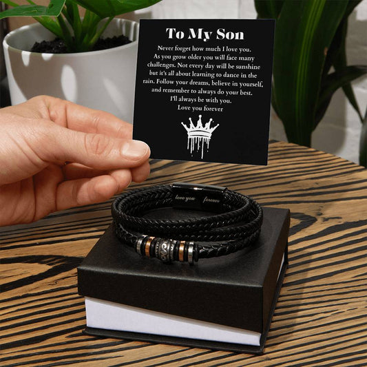 To My Son | Love You Forever Bracelet