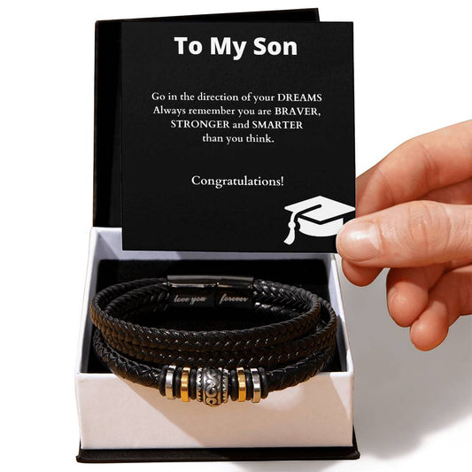 To My Son | Graduation | Bracelet