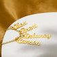 Multi Vertical Name Necklace | For Mom