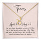Taurus Zodiac Necklace