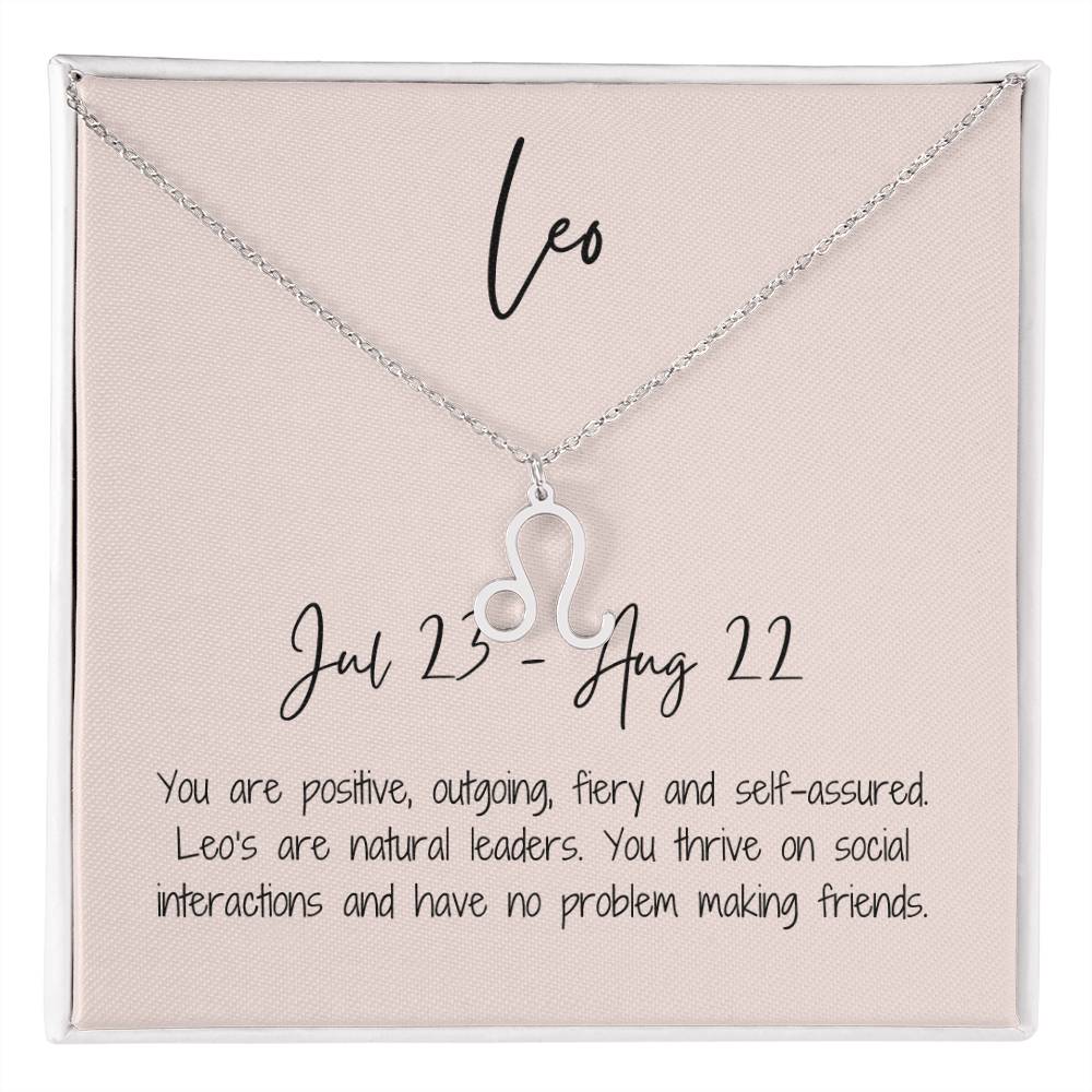 Leo Zodiac Necklace