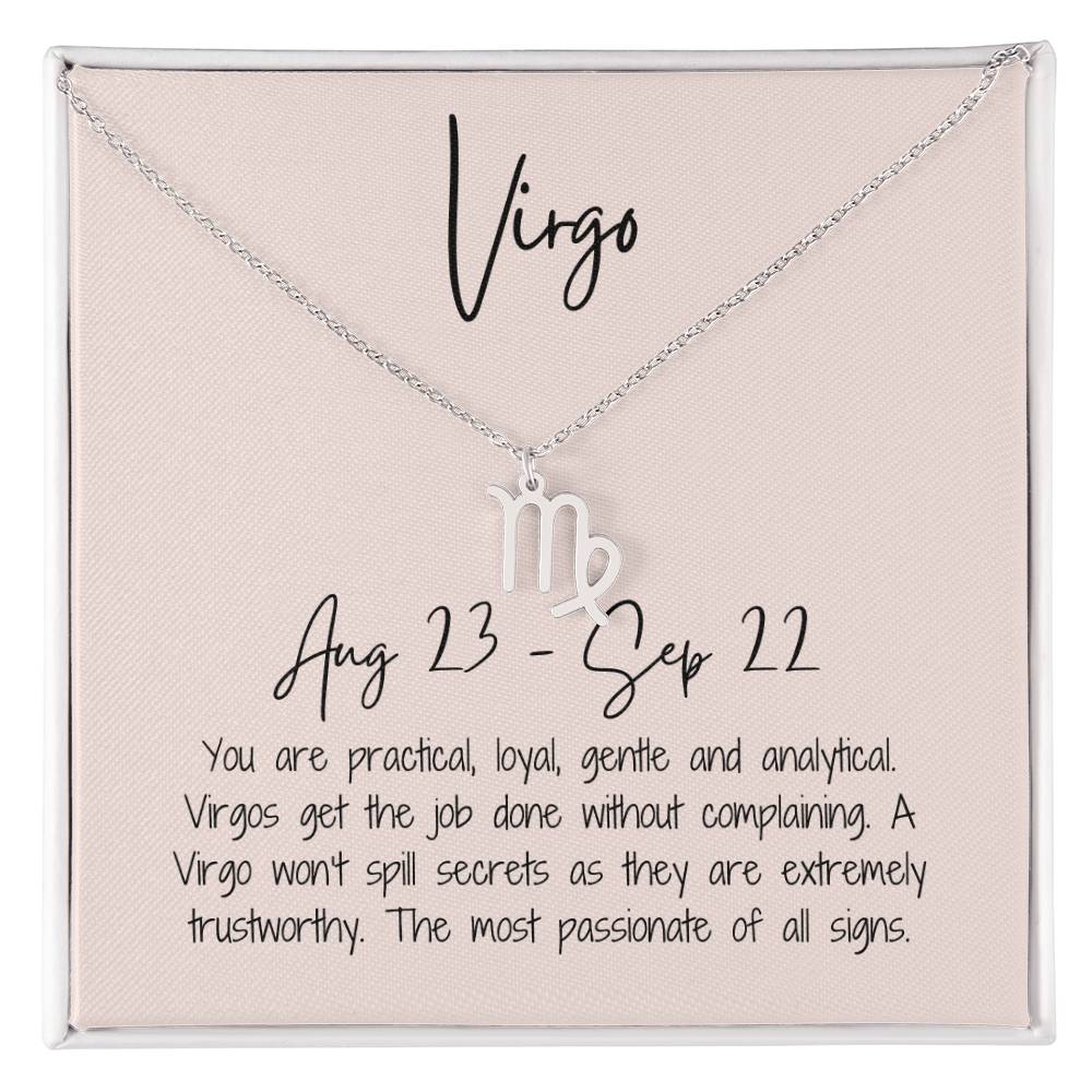 Virgo Zodiac Necklace