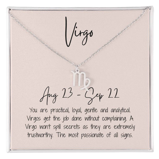 Virgo Zodiac Necklace