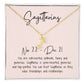 Sagittarius Zodiac Necklace