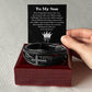 To My Son | Cross Bracelet