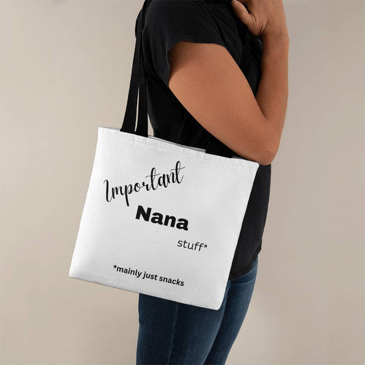 Important Nana Stuff Tote Bag