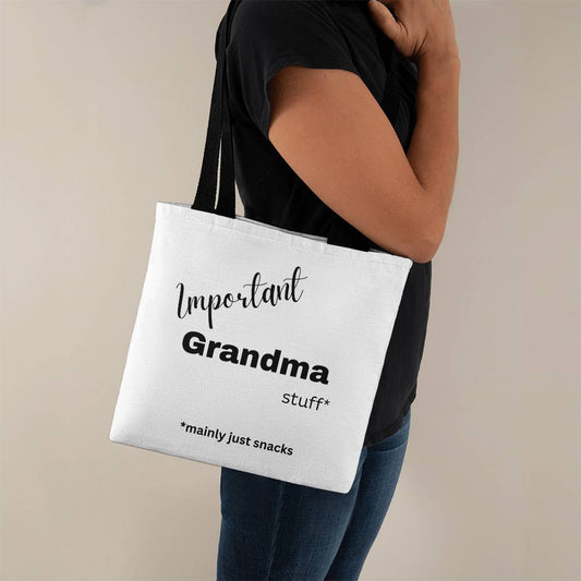 Important Grandma Stuff Tote Bag