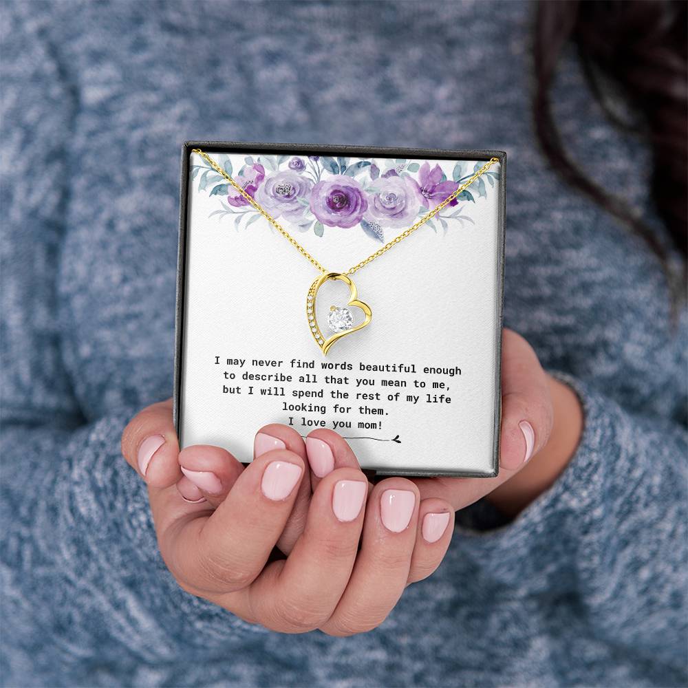 Forever Love Necklace | For Mom