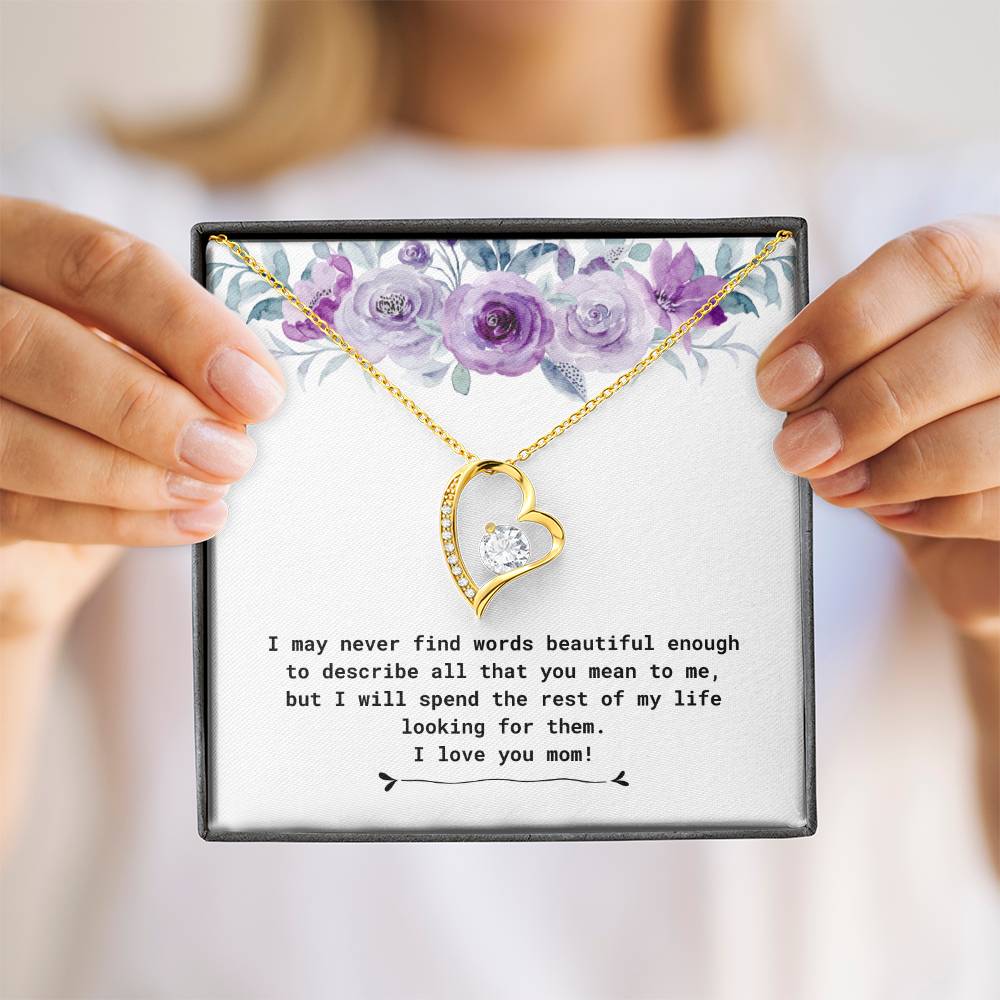 Forever Love Necklace | For Mom